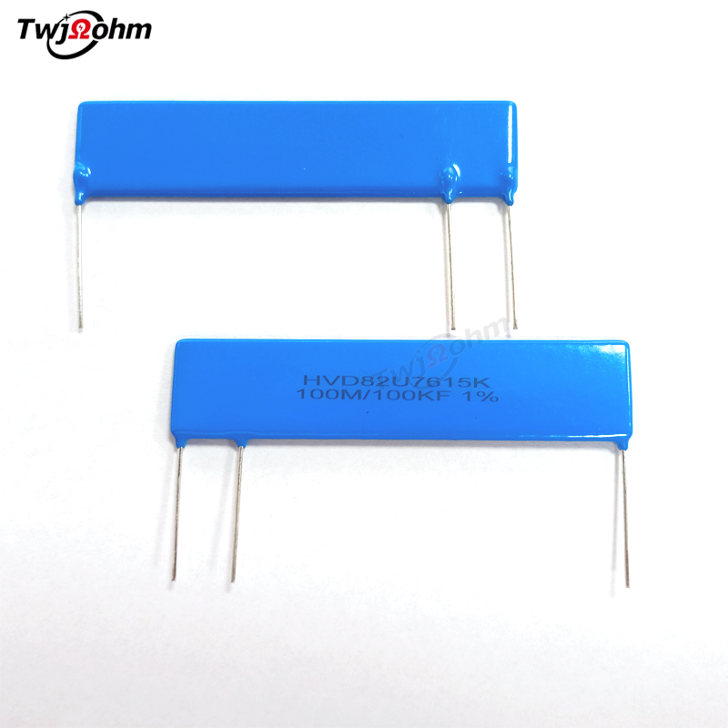 HVD82U7615K Chip Voltage Divider Sampling Resistance Glass Glazed Film Non Inductive High Voltage Device Resistance 100M/100K1%