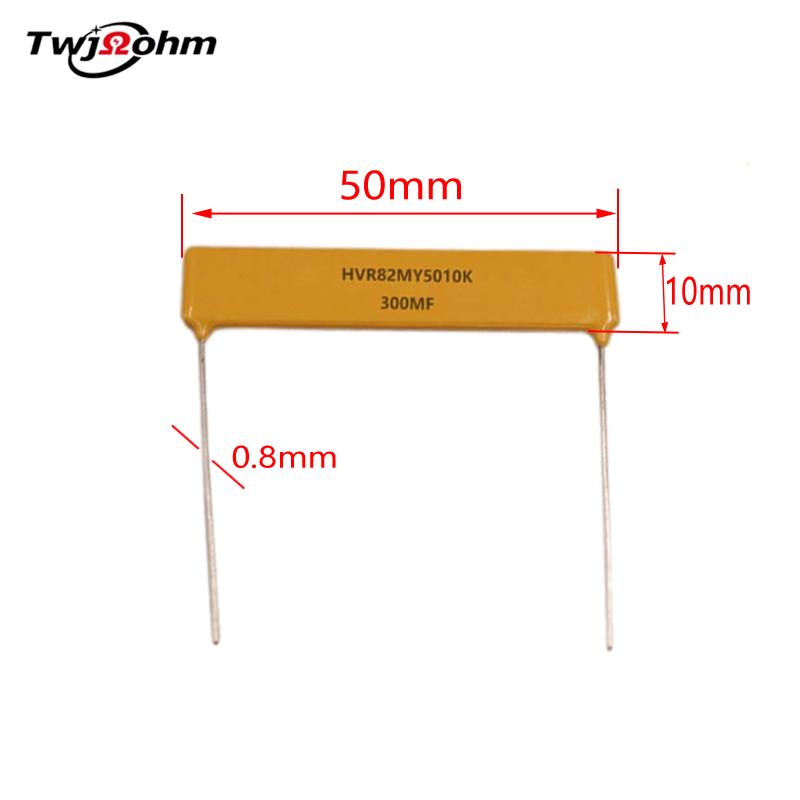 HVR82MY5010平面片式100M500M1G30M50M2M10M50K高压高阻玻璃釉电阻