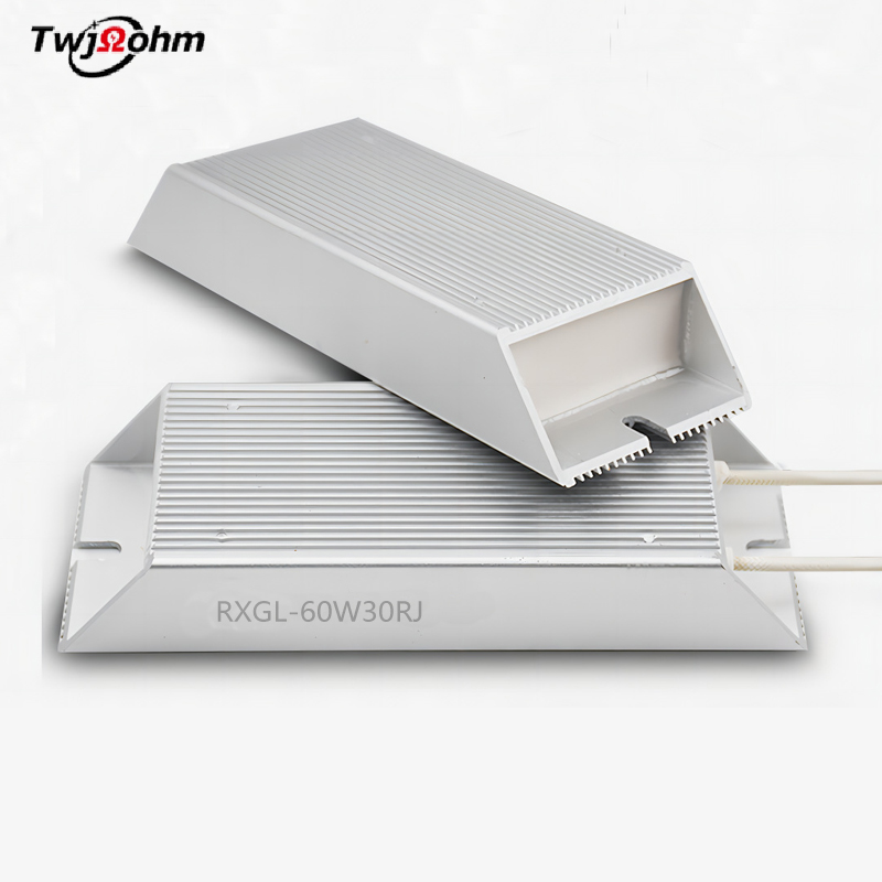 RXLG-60W frequency converter servo aluminum shell brake resistor 300W400W20R30R40R50R60R130RJ Euro frequency converter servo aluminum shell brake resistor 300W400W20R30R40R50R60R130RJ Euro