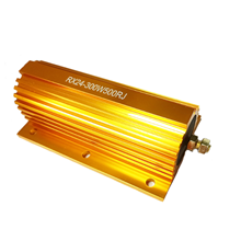 RX24 gold aluminum shell 300W high-power 1R2R/3R/4R/5R/6R/8R/10R300R200R current limiting winding resistor