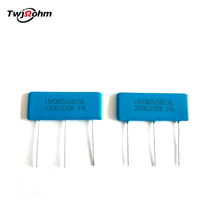 HVD82U3813 voltage divider resistor 220K/220K thick film non inductive high voltage resistor